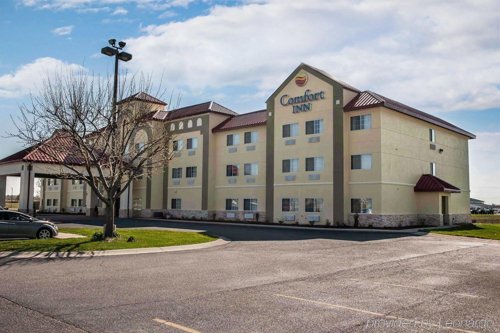 Comfort Inn Crawfordsville Exterior foto